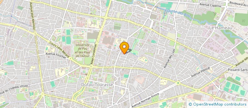 localisation de l'entreprise GERMEA GROUP ENTR RECH METH ED à PAU