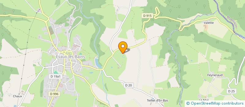 localisation de l'entreprise GERMES  EVAUX-LES-BAINS