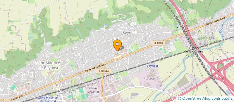 localisation de l'entreprise GERMINAL 281 à BEYNOST