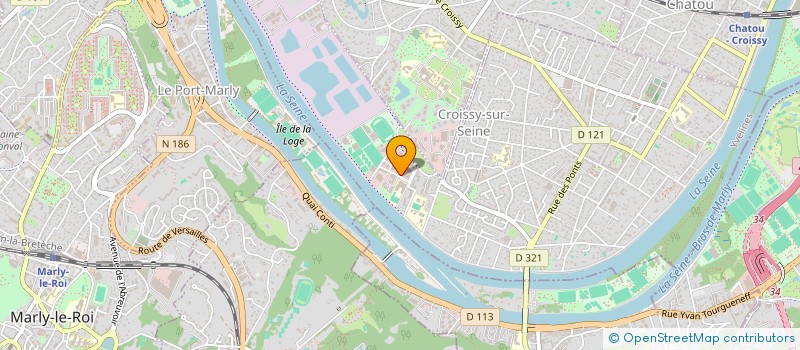 localisation de l'entreprise GERMINAL  CROISSY-SUR-SEINE