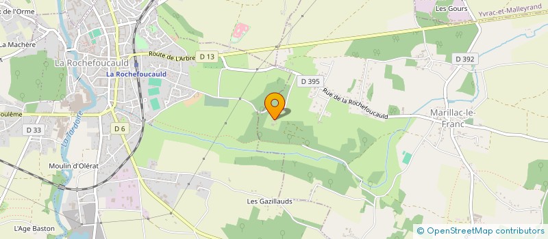 localisation de l'entreprise GERMON HAZENDONK  MARILLAC-LE-FRANC