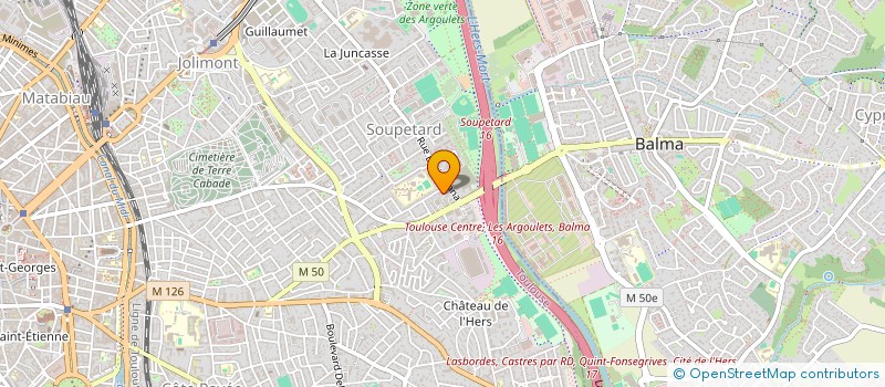 localisation de l'entreprise GERMSTORY à TOULOUSE