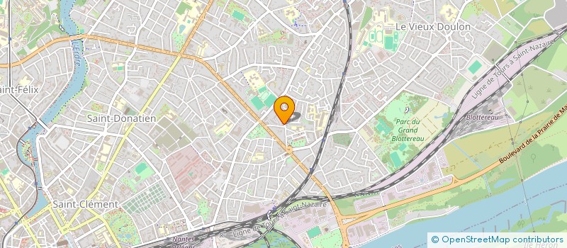 localisation de l'entreprise GERNIC à NANTES
