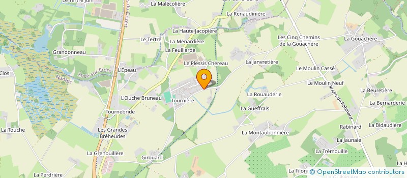 localisation de l'entreprise GERNIGON FRANCOIS à CARQUEFOU