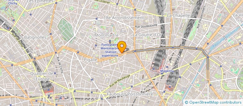 localisation de l'entreprise GERO  PARIS 18