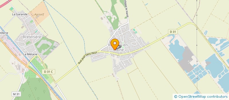 localisation de l'entreprise GERO  ROUVRES-EN-PLAINE