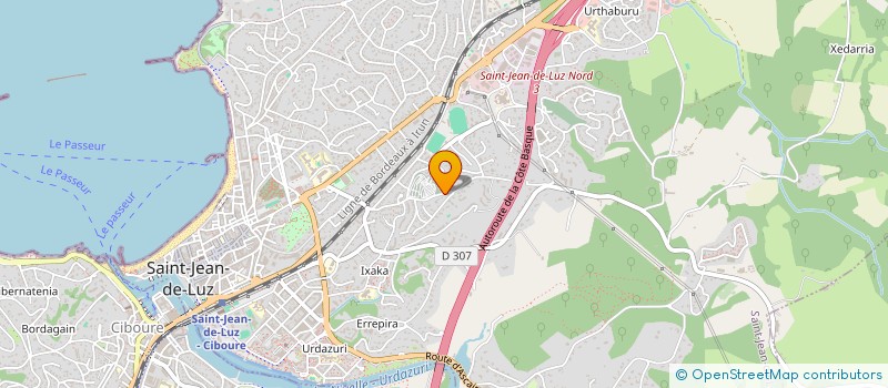 localisation de l'entreprise GEROA  ASCAIN