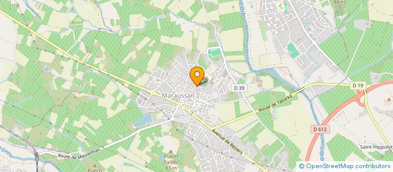 localisation de l'entreprise GERODIE  MARAUSSAN