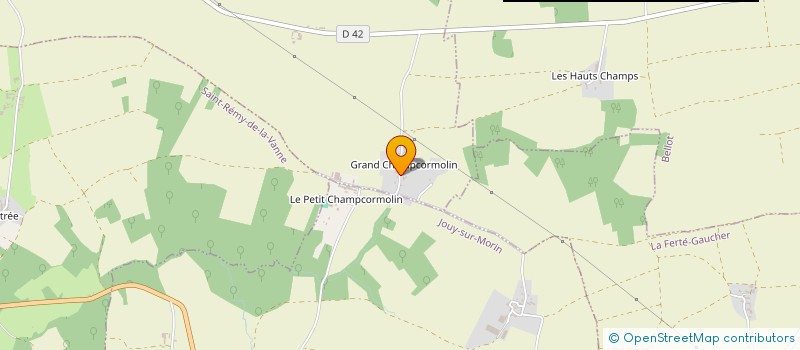 localisation de l'entreprise GEROLA  SAINT-LEGER