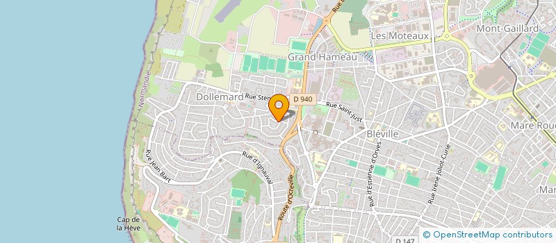 localisation de l'entreprise GEROLY à LE HAVRE