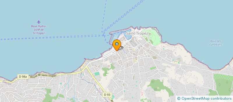 localisation de l'entreprise GEROMAR à SAINT-TROPEZ