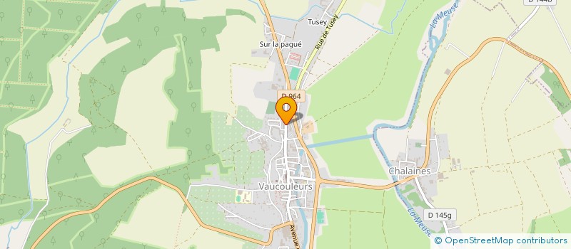 localisation de l'entreprise GEROMEUBLES à VAUCOULEURS