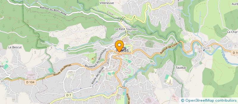 localisation de l'entreprise GEROMI  VEYRAS