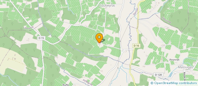 localisation de l'entreprise GEROMIN  COUBEYRAC