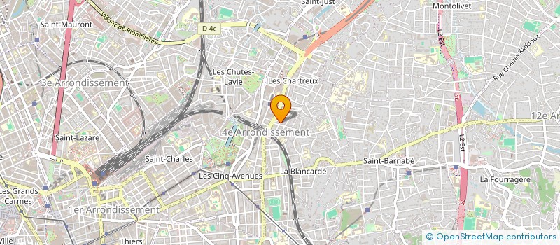 localisation de l'entreprise GEROMINE à MARSEILLE
