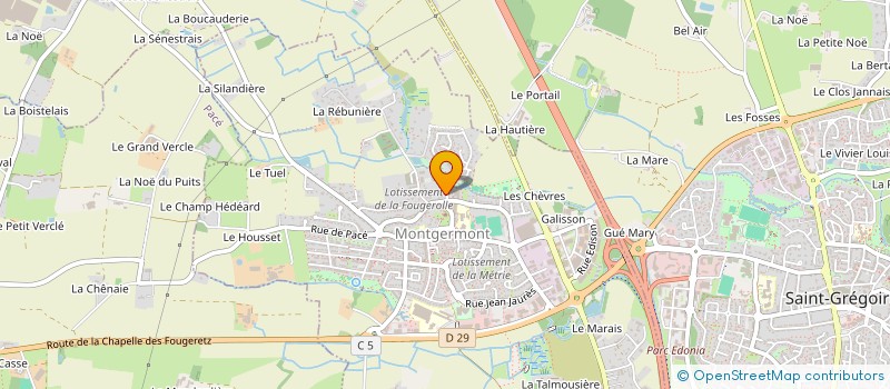 localisation de l'entreprise GERONIMO  MONTGERMONT