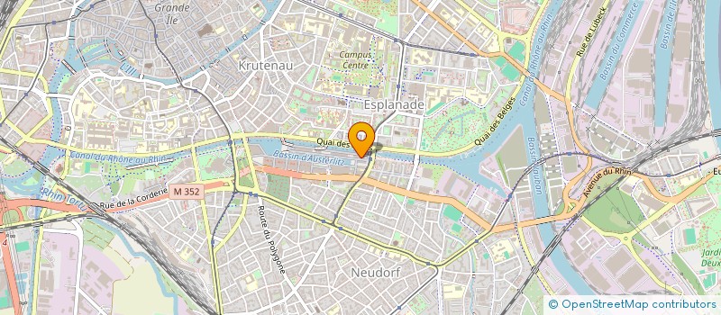 localisation de l'entreprise GERONIMO à STRASBOURG