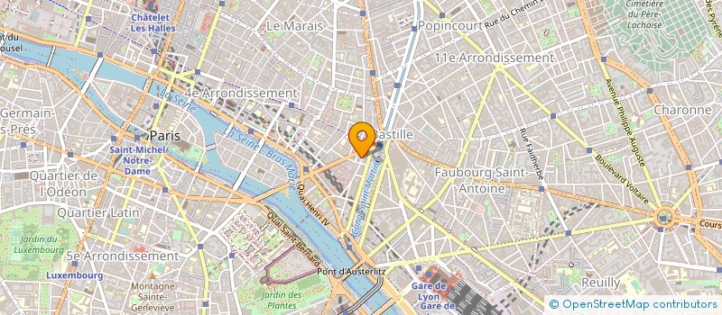 localisation de l'entreprise GERONIMO ORGANISATION à PARIS
