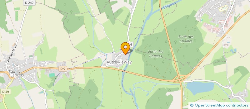 localisation de l'entreprise GERONIMO V  AUTREY-LE-VAY