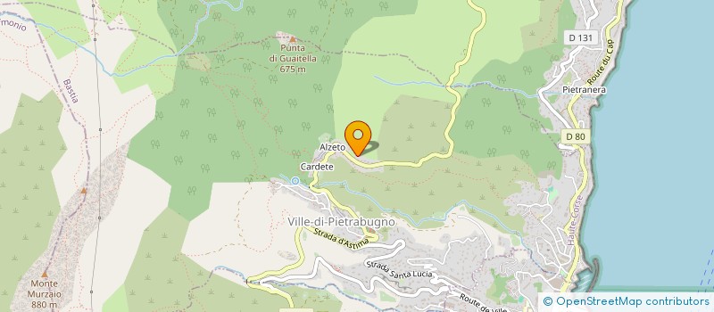 localisation de l'entreprise GERONTOPOLE DI CORSICA à SANTA-MARIA-DI-LOTA