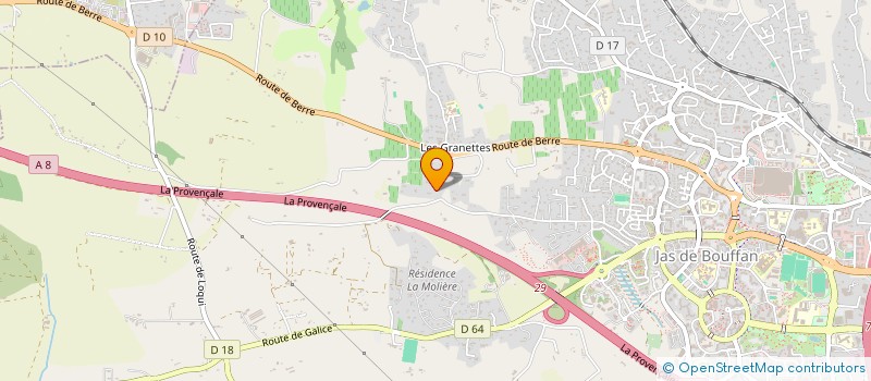 localisation de l'entreprise GEROSA à AIX EN PROVENCE