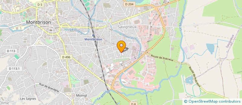 localisation de l'entreprise GEROSSIER SABLAGE à MARCILLY-LE-CHATEL