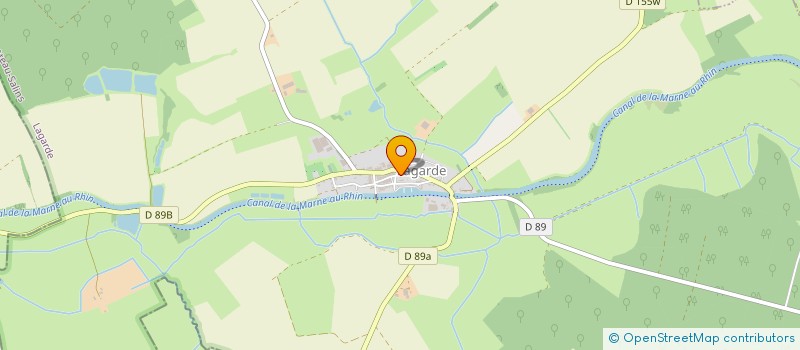 localisation de l'entreprise GEROTEL  LAGARDE