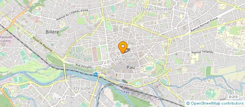 localisation de l'entreprise GERPHARMA à PAU