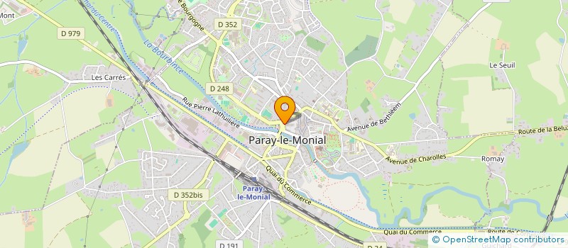 localisation de l'entreprise GERPHI  PARAY-LE-MONIAL