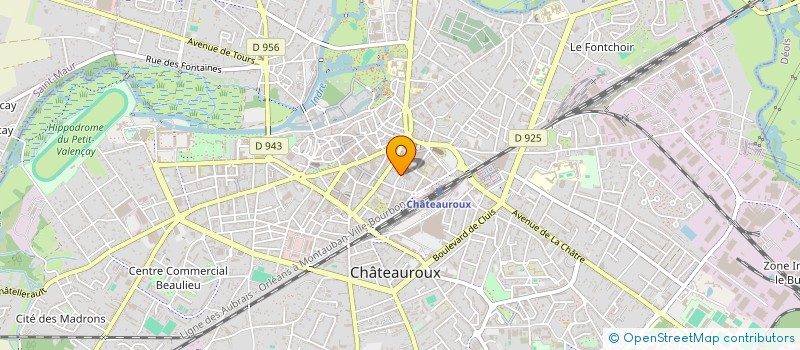 localisation de l'entreprise GERPIR à CHATEAUROUX
