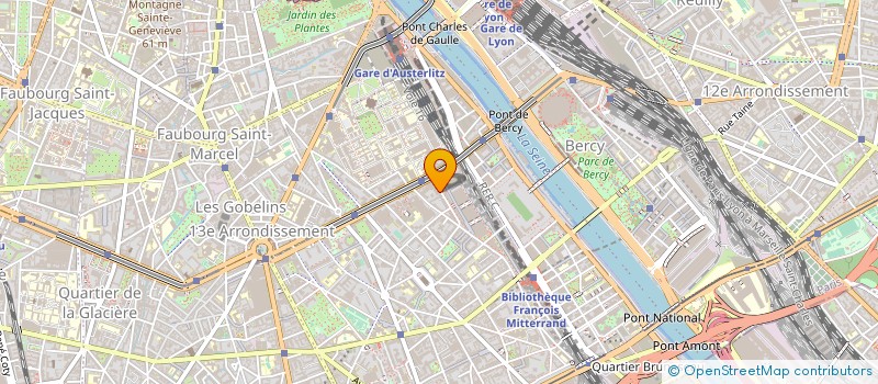 localisation de l'entreprise GERRMM CAT DE LA BIEVRE à PARIS