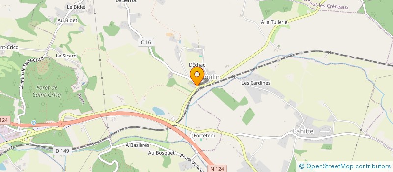 localisation de l'entreprise GERS ACCESSIBILITE à LEBOULIN