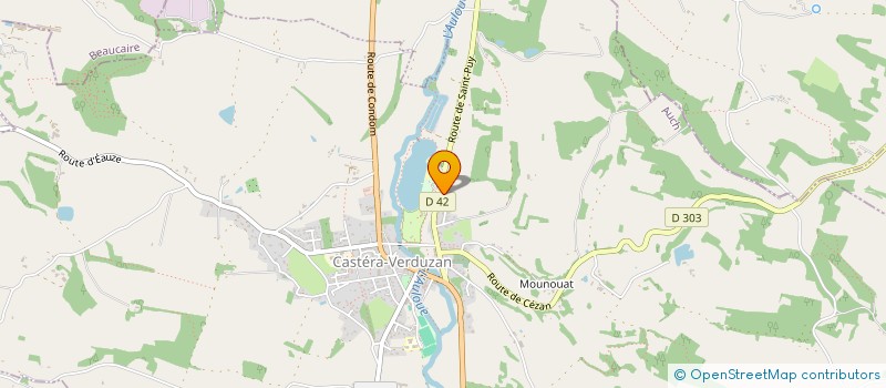 localisation de l'entreprise GERSEY  CASTERA-VERDUZAN