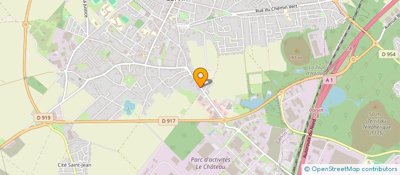 localisation de l'entreprise GERSI AUTO à CARVIN