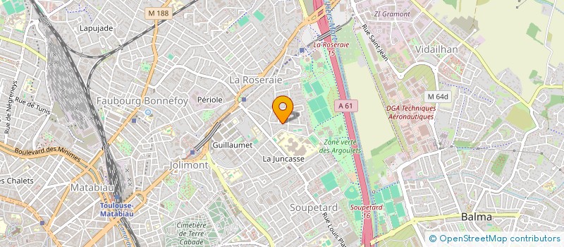 localisation de l'entreprise GERSSA à TOULOUSE