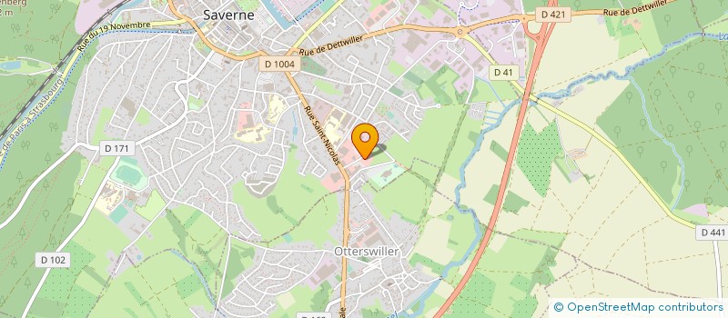 localisation de l'entreprise GERSTAECKER GRAND EST LE GEANT DES BEAUX ARTS  SAVERNE