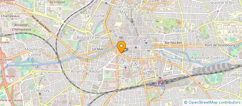 localisation de l'entreprise GERSTAECKER RENNES LE GEANT DES BEAUX ARTS à RENNES