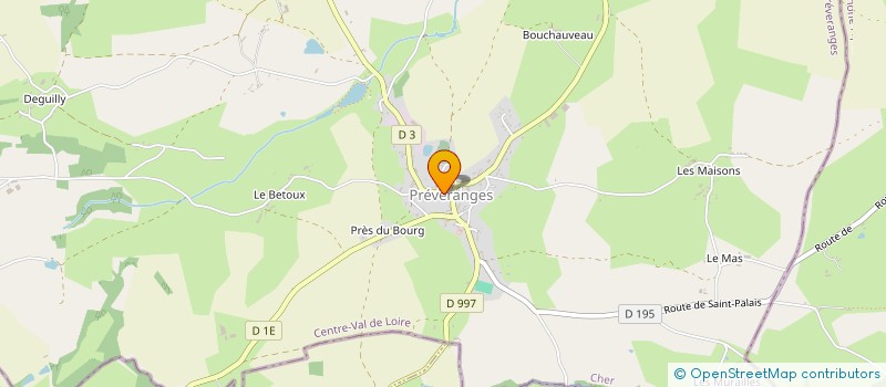 localisation de l'entreprise GERTEN-JACQUET  PREVERANGES