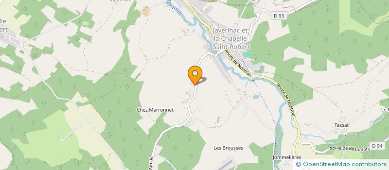 localisation de l'entreprise GERTRAFOR à JAVERLHAC-ET-LA-CHAPELLE-SAINT-ROBERT