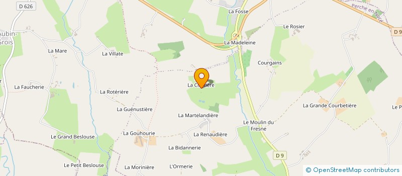 localisation de l'entreprise GERVAIS-ARBELTIER à VAL-AU-PERCHE