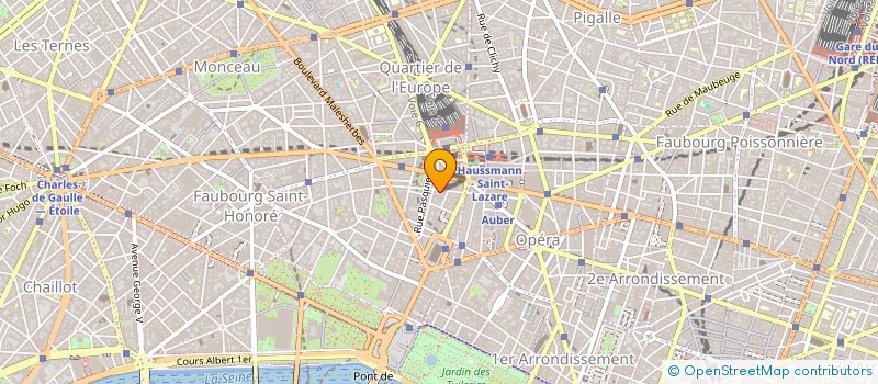 localisation de l'entreprise GERVAIS COLLECTIONS à PARIS