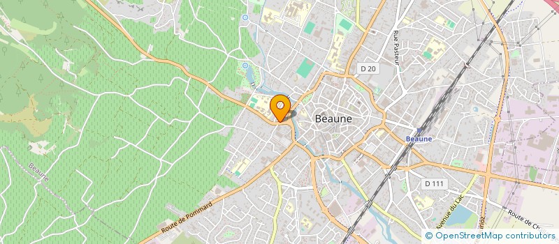 localisation de l'entreprise GERVAIS EXPERTISE CONSEIL à BEAUNE