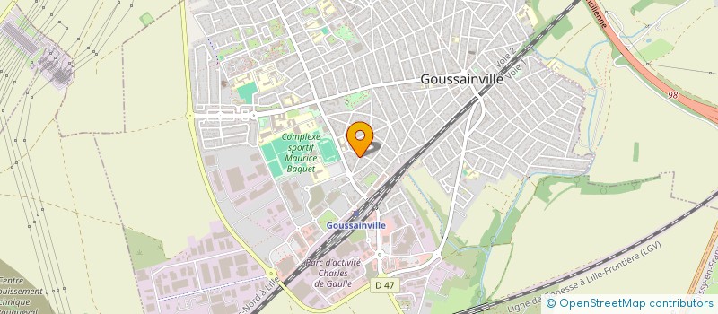 localisation de l'entreprise GERVAIS FILS BIO  GOUSSAINVILLE