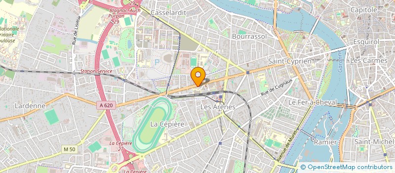 localisation de l'entreprise GERVAIS-GRAVOUIL MEUBLE à TOULOUSE