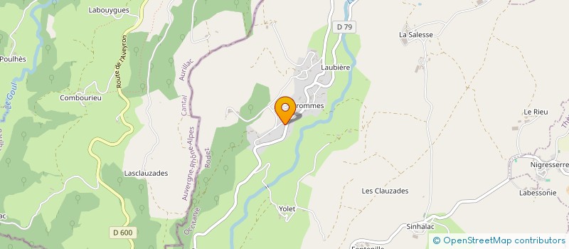 localisation de l'entreprise GERVAIS PLAT  MUR-DE-BARREZ