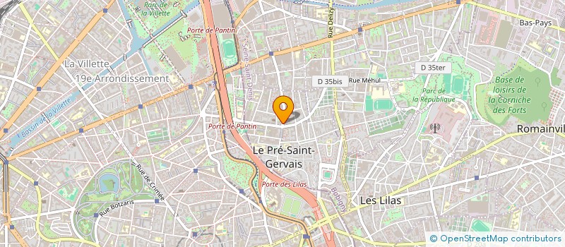 localisation de l'entreprise GERVAISIENNE ACCOMP PARASCOLAIREEDUCATI à LE PRE-SAINT-GERVAIS