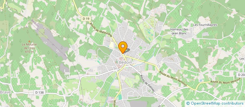 localisation de l'entreprise GERVAL  BEDOIN