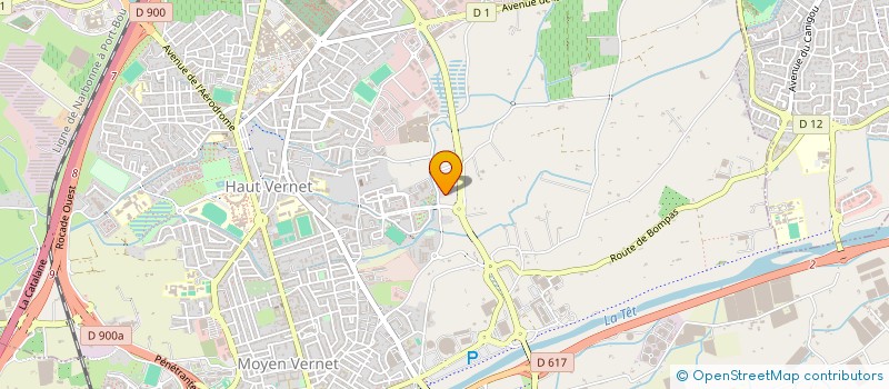 localisation de l'entreprise GERVAL II  PERPIGNAN