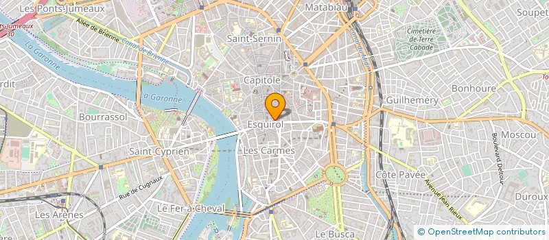 localisation de l'entreprise GERY BEAUTE à TOULOUSE