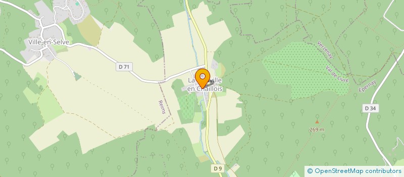 localisation de l'entreprise GERYC  AY-CHAMPAGNE